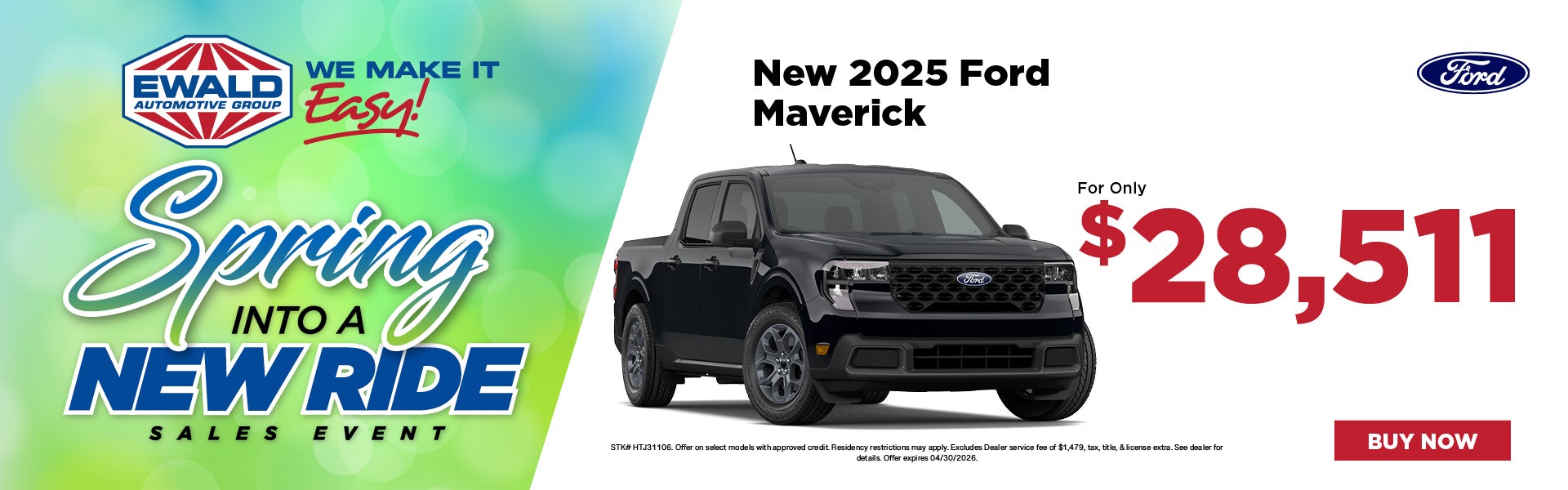 2025 Ford Maverick Only $28,511 