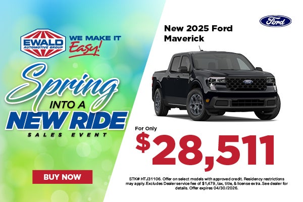 2025 Ford Maverick Only $28,511 