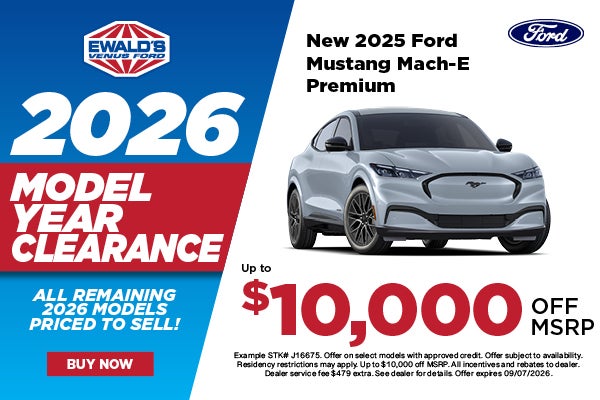 2025 Ford Mustang Mach-E Premium up to $10,000 off MSR