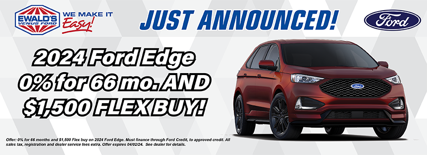 Save on 2024 Ford Edge